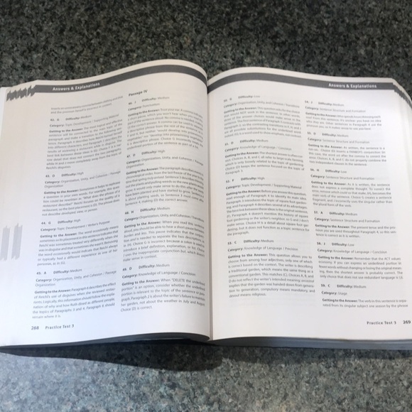 Kaplan 8 practice tests for the ACT second edition ** high score guaranteed - Picture 5 of 7